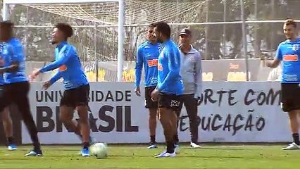Imagens do treino do Corinthians desta terça-feira