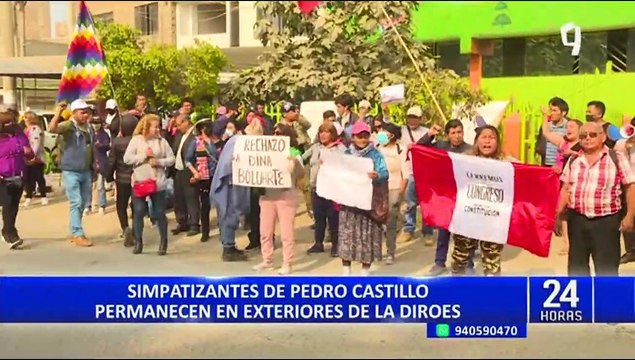 Pedro Castillo: Betssy Chávez, Aníbal Torres y Guido Bellido visitaron al expresidente en la Diroes