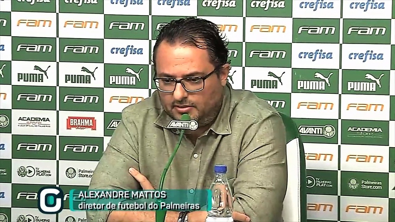 Alexandre Mattos pede desculpas ao torcedor palmeirense