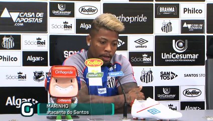 Marinho lamenta ficar fora da partida diante da Chape 