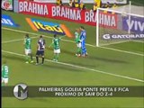 Assista aos melhores momentos de Palmeiras e Ponte Preta