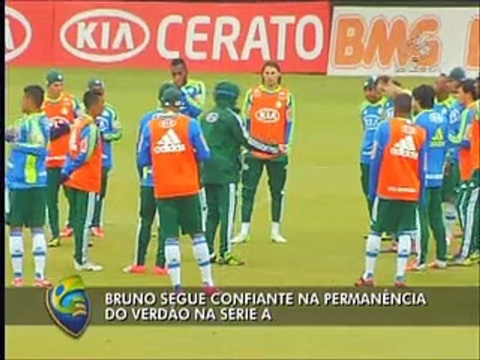Palmeiras segue confiante apesar de situação desfavorável