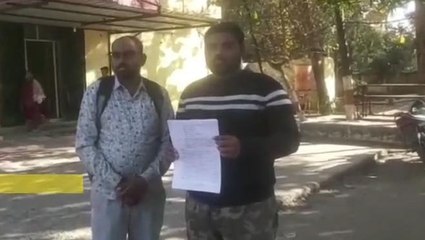 नरसिंहपुर:पत्नी की मौत के बाद पति ने डॉक्टर पर लगाए गम्भीर आरोप,एसपी से की शिकायत