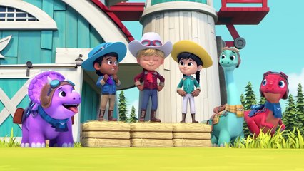 Rescue Flying _ Dino Ranch _Cartoons for Kids
