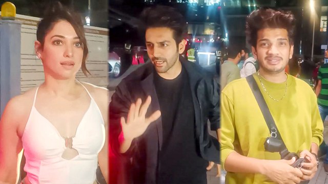 दिलजीत दोसांझ के लाइव कॉन्सर्ट में शामिल हुए कार्तिक आर्यन और तम्मना भाटिया