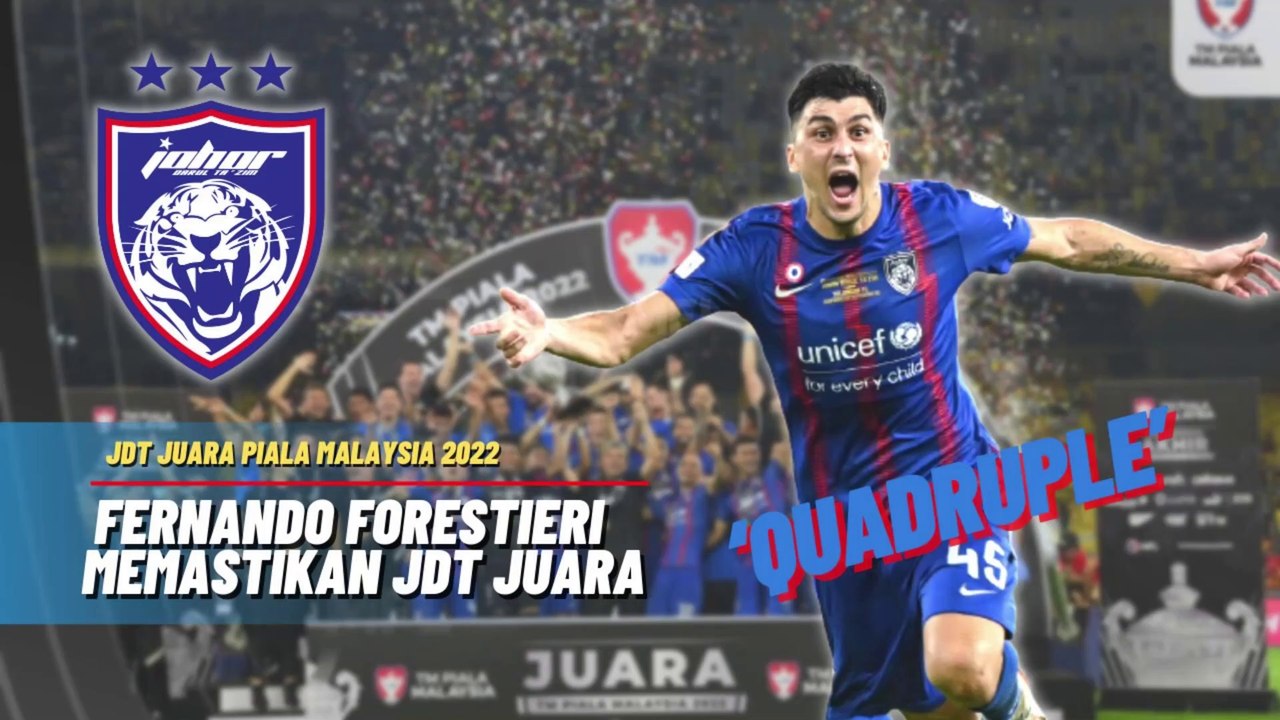 JDT JUARA PIALA MALAYSIA 2022