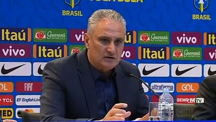 Tite fala sobre as novidades na convocação