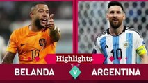 Netherlands vs Argentina | FIFA World Cup Qatar 2022