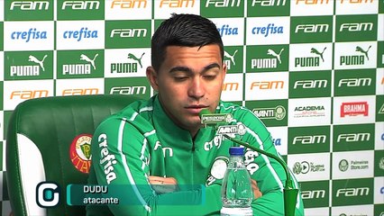 Dudu comenta o adiamento do jogo contra o Fluminense