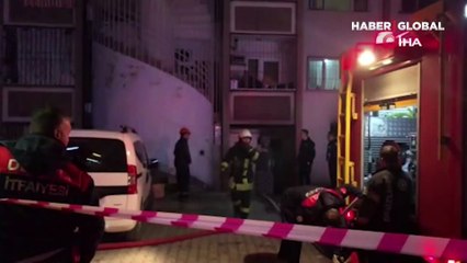 Mahalleli korkuyla dışarı fırladı! Kalabalık anonsla dağıtıldı