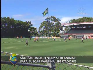 São Paulo busca ânimo para lutar por vaga na Libertadores