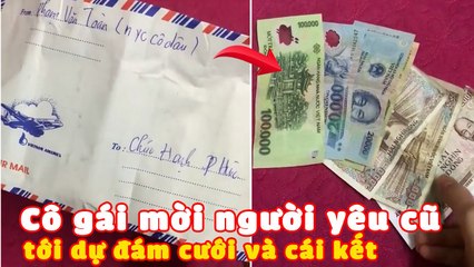 Cô gái mời người yêu cũ tới dự đám cưới và cái kết không thể nào đắng hơn