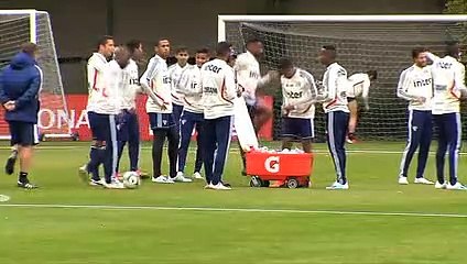 Imagens do treino do São Paulo desta segunda-feira