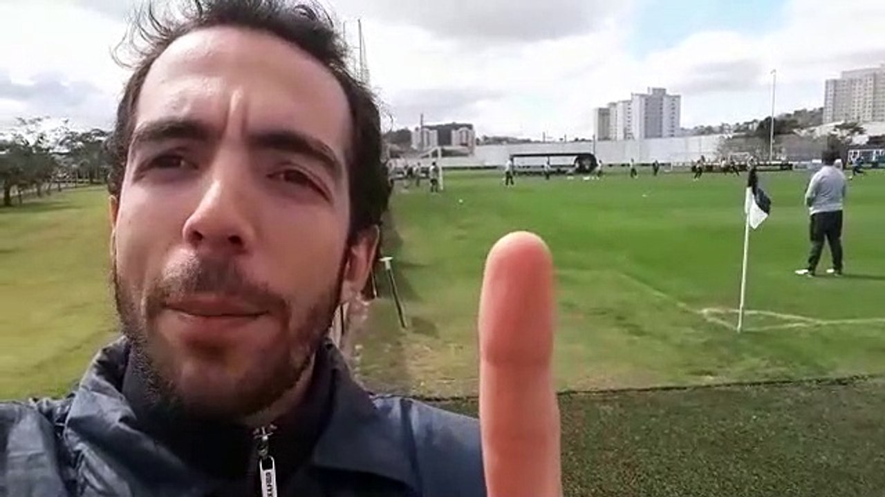 Jonas Campos com novidades do Corinthians direto do CT Joaquim Grava