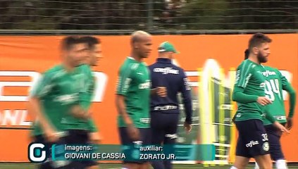 Veja imagens do treino do Palmeiras desta sexta-feira