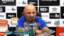 Em coletiva, Sampaoli contesta decisão da diretoria do Santos