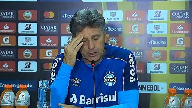 Após vitória contra o Libertad, Renato espera confronto acirrado contra o Palmeiras