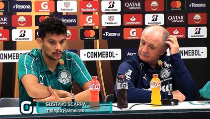 Gustavo Scarpa analisa vitória do Palmeiras diante do Godoy Cruz