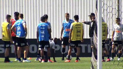 Imagens do treino do Corinthians desta terça-feira