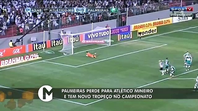 Assista aos gols de Atlético-MG e Palmeiras no Horto