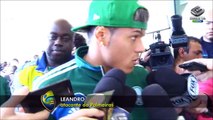 Palmeiras desembarca após revés para o Atlético-PR