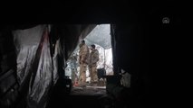 Ukrayna askerleri Donbas cephe hattında görüntülendi