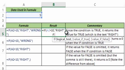 Advance Excel Lesson 10  - Logical Formulas in Excel