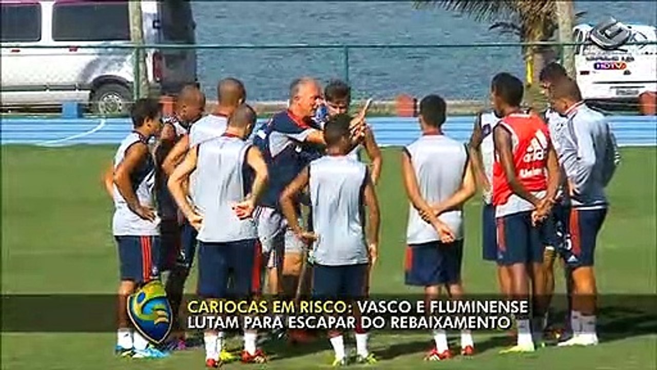 Vasco e Fluminense lutam para escapar do rebaixamento