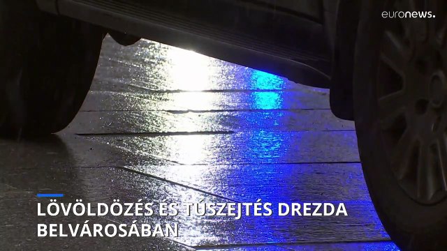 Lövöldözés és túszejtés Drezda belvárosában: a rendőrök elfogták a tettest