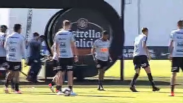 Imagens do treino do Corinthians desta segunda-feira