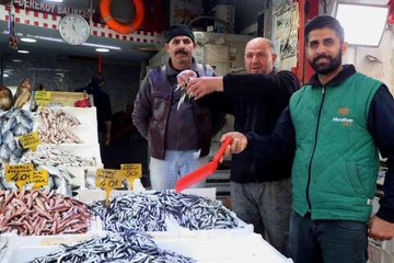 Palamuda doyan vatandaş hamsiye yöneldi