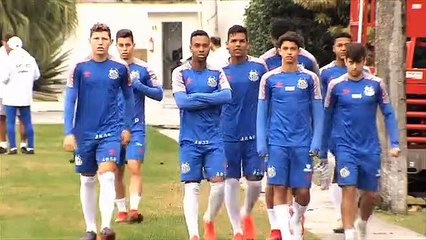 Confira imagens do treino do Santos desta terça-feira