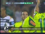 Assista aos gols de XV de Piracicaba e Palmeiras pelo Paulistão 2013