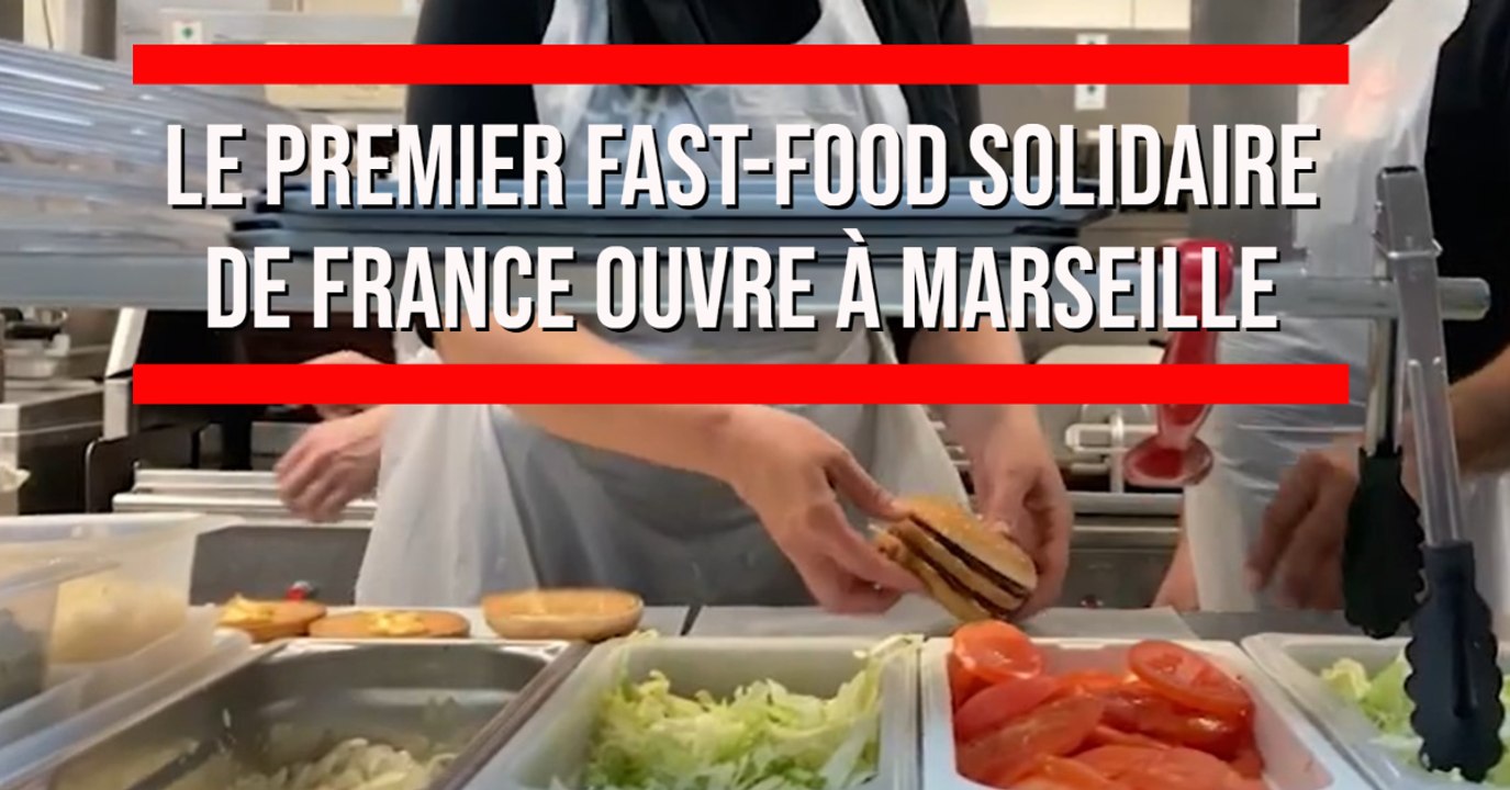 Le premier fast-food solidaire de France ouvre à Marseille