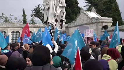 Çin’in zulümleri 77 ilde basın açıklamalarıyla protesto edildi