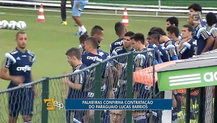 Palmeiras confirma contratação do paraguaio Lucas Barrios