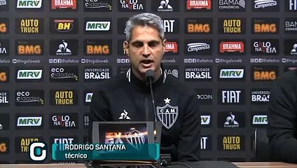 Rodrigo Santana comenta a derrota do Atlético-MG