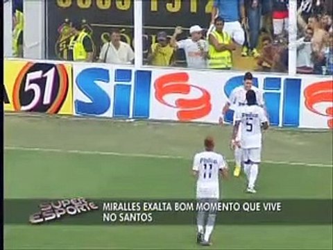 Miralles projeta um bom Campeonato Paulista para o Santos