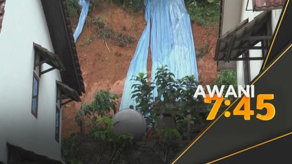 Tanah Runtuh | Penduduk enggan pindah, risiko semakin meningkat