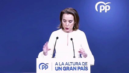 Cuca Gamarra anuncia un recurso urgente en el TC contra las nuevas leyes de Sánchez.