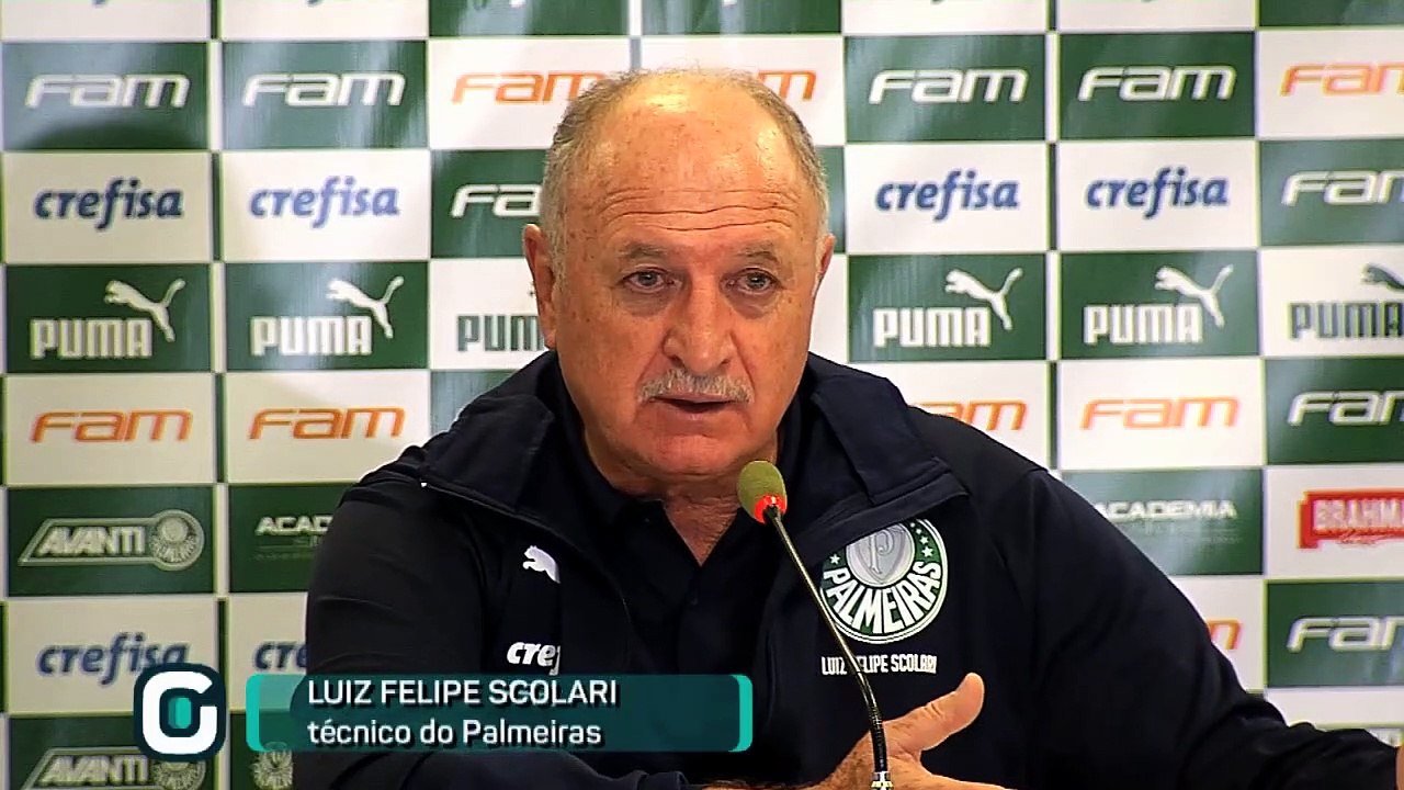 Felipão elogia atuação do Palmeiras diante do Internacional
