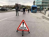 Kadıköy'de sivil trafik polislerinden minibüslere denetim