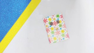 How to make a cute and mini diary - homemade cute and mini dairy