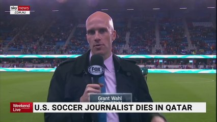 American sports journalist dies in Qatar