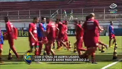 Lusa recebe Bahia na tentativa deixar a zona de rebaixamento