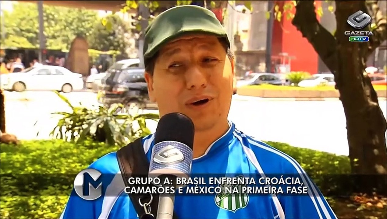 Sorteio dos grupos da Copa no Mundo repercute nas ruas