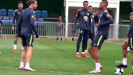 Seleção Brasileira se prepara para a decisão da Copa América