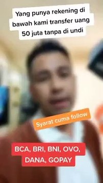 Syaratnya Follow dlu guys!!