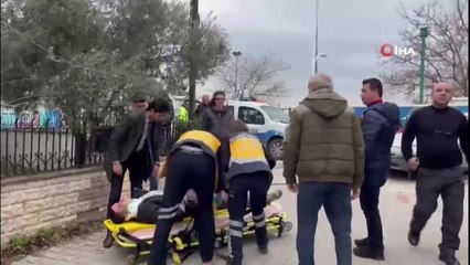 Bursa'da otomobil ile motosiklet çarpıştı: 1 yaralı