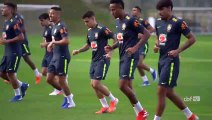 Primeiro treino da Seleção Brasileira em Belo Horizonte